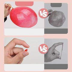 Blow Bubble Balloons Toys (Pack of 3 Tube)