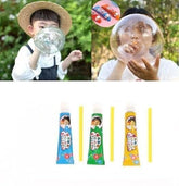 Blow Bubble Balloons Toys (Pack of 3 Tube)