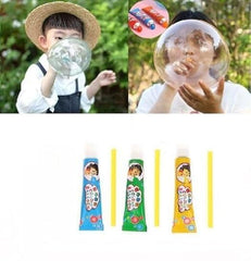 Blow Bubble Balloons Toys (Pack of 3 Tube)