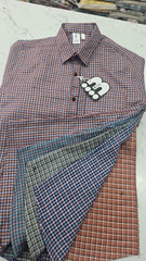 Men's Casual Checks Shirts (Pack of 4)